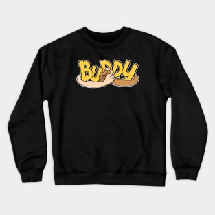 Buddy - black & white - one love Crewneck Sweatshirt